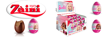 Oeufs chocolat surprise Barbie