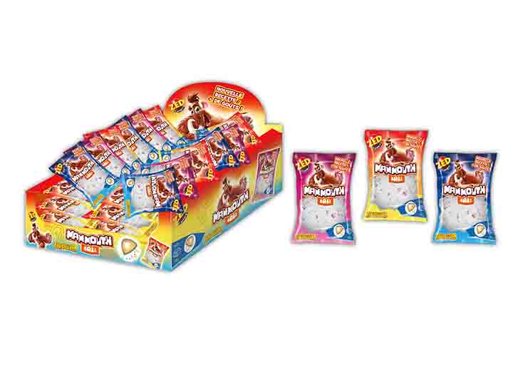 Grossiste Halal, vente de MAMMOUTH POP BOITE 36 (boules de mammouth)