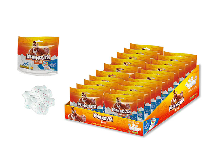 Mammouth Tétine - Boite plastique refermable de 80 pièces