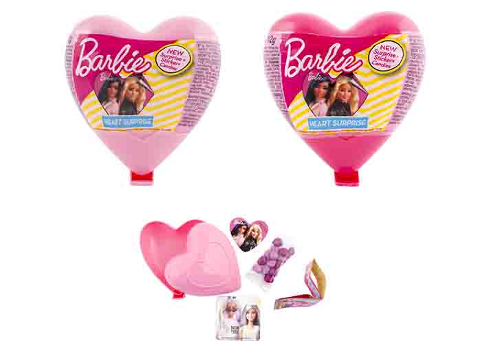 Coeurs surprises Barbie - boîte de 18