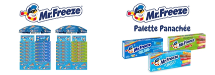 Palette Panachée Mr FREEZE – PARTY + CLASSIC + BIG BLUE