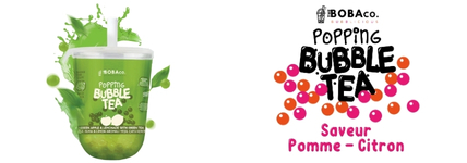 POPPING BUBBLE TEA POMME-CITRON