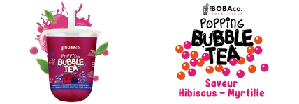 POPPING BUBBLE TEA MYRTILLE-HIBISCUS