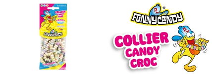 SACHET COLLIER CANDY CROC