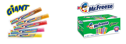 Carton 64 Mr Freeze Giant 105 ML