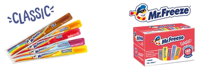 Carton 140 Mr FREEZE Classic 45 ML