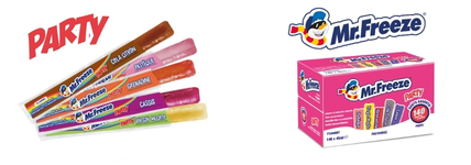 Carton 140 Mr FREEZE Party 45 ML