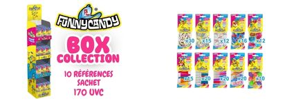 BOX COLLECTION FUNNY CANDY SACHETS